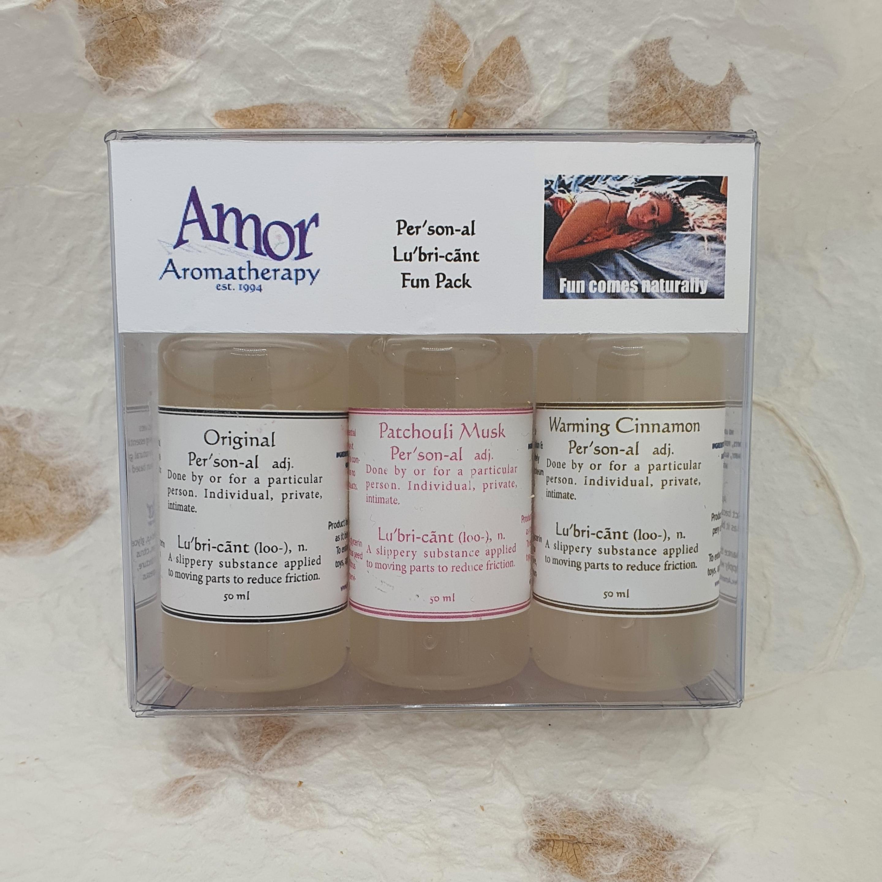 Amor Personal Lubricant Range - Click Image to Close
