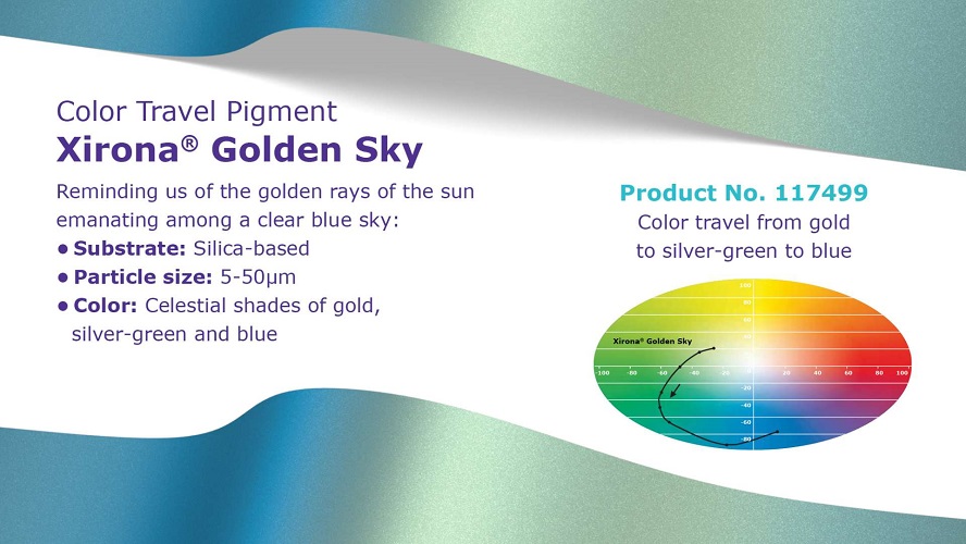 Colour Travel Golden Sky Mica - Click Image to Close