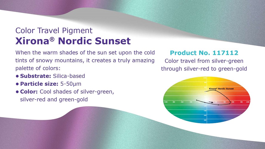 Colour Travel Nordic Sunset Mica - Click Image to Close