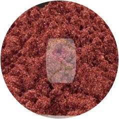Metallic Pearl Red Raisin Mica - Click Image to Close