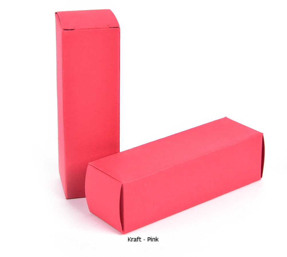 Lipstick Gift Box - Pink Kraft - Click Image to Close