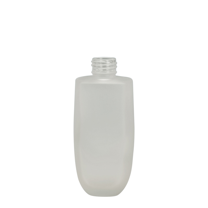 100ml Frosted Glass Oval, unfitted