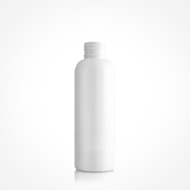 120ml White PET Boston Bottle, unfitted