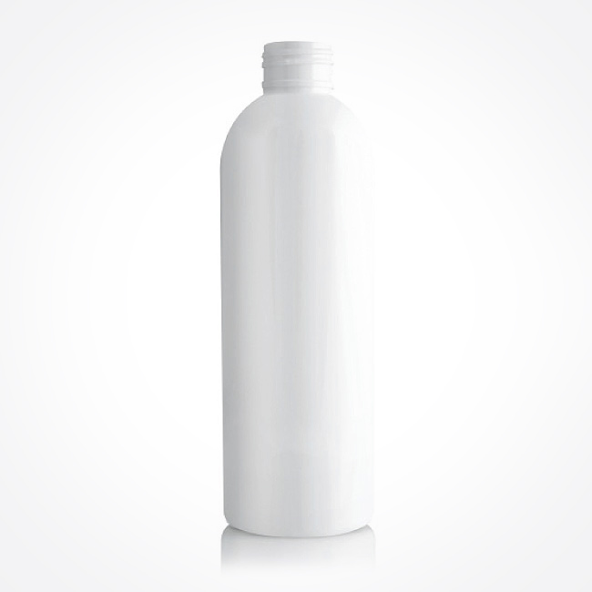 250ml White PET Boston Bottle, unfitted