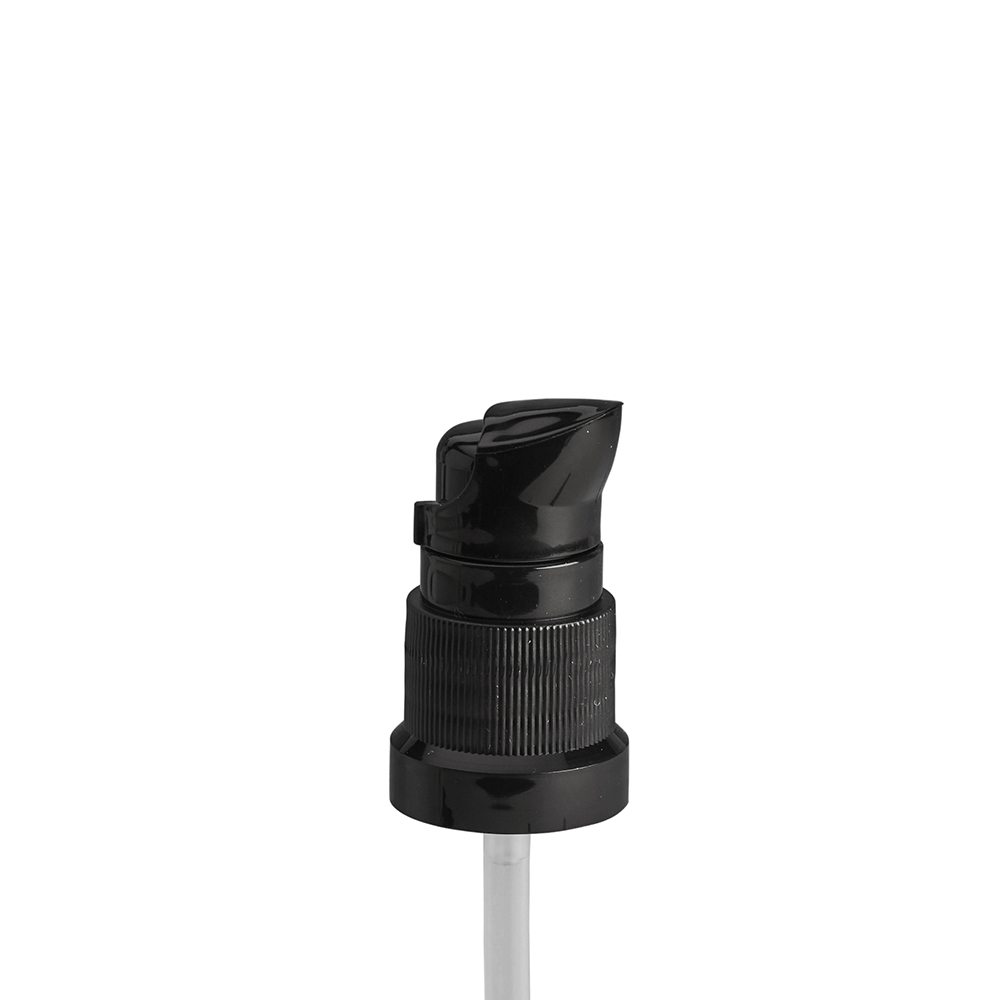 18mm Black Treatment Pump with Black Clip Overcap
