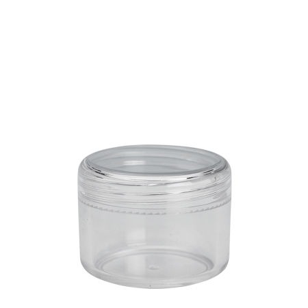 Clear Cosmetic Pots 60ml