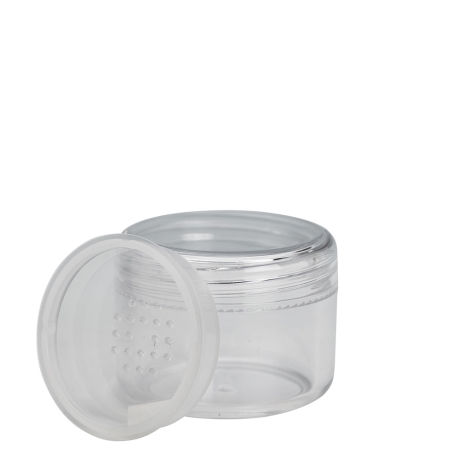 Clear Cosmetic Pots 60ml - Click Image to Close