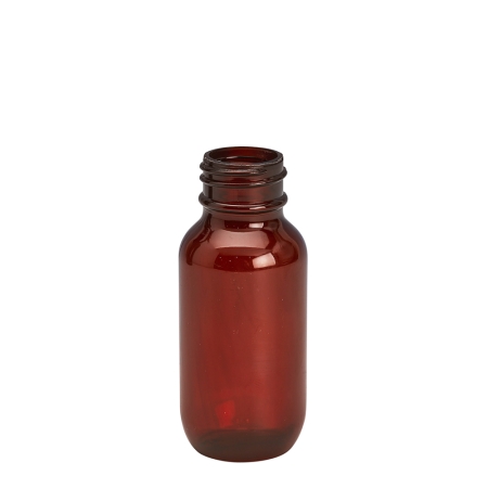 50ml Amber PETG Bottle, unfitted