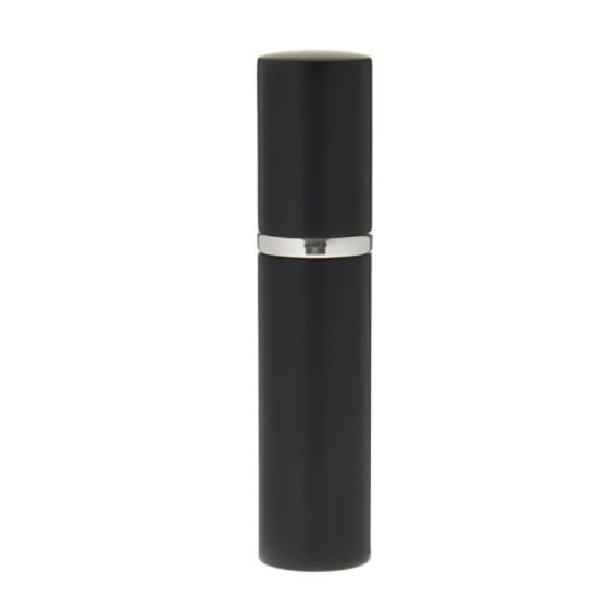 5ml Black Mini Refillable Perfume Bottle with Spray