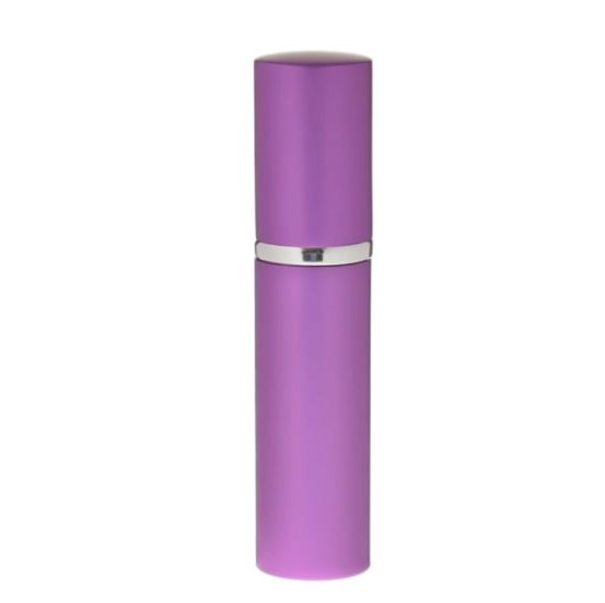 5ml Purple Mini Refillable Perfume Bottle with Spray
